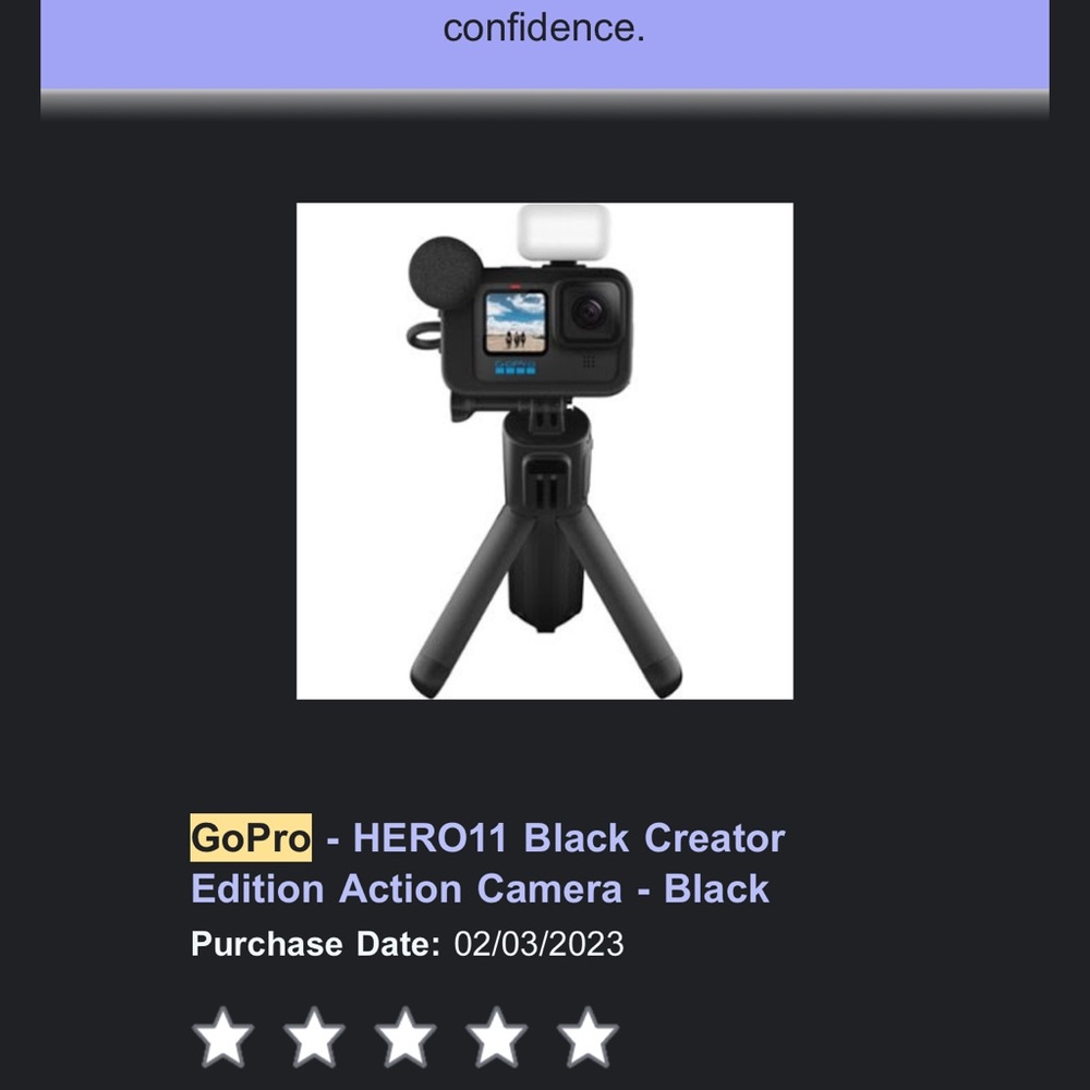 GoPro Hero 11 Creator Edition! Comes with a bunch of stuff! Never been used! New